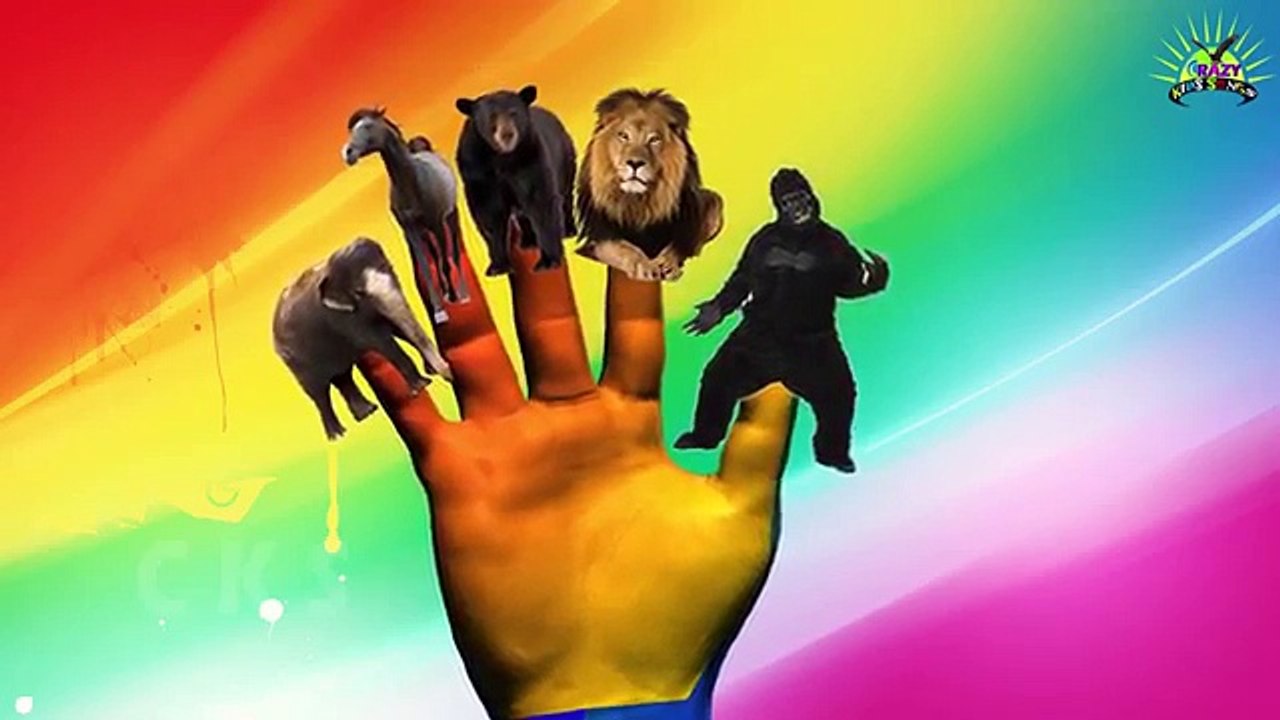 Animals Finger Family | Finger Family song | Kids Songs | Animal Nursery Rhymes for Childr