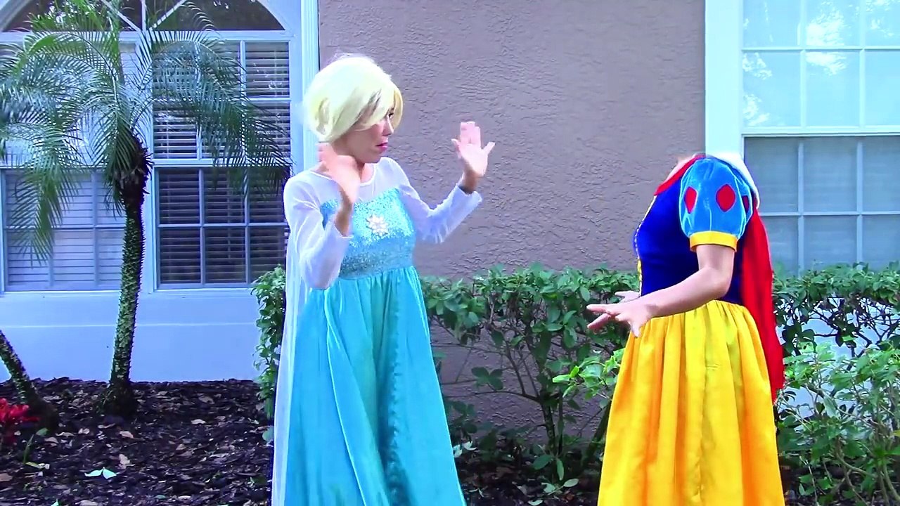 Spiderman vs Joker - Rapunzel Loses Her Hair! w/ Pink Spidergirl, Frozen Elsa, Jasmine, Ca
