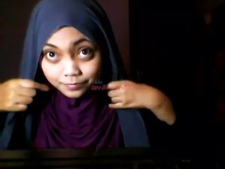 Video Memakai Jilbab Pashmina Santai Model 2014