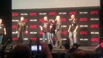 Georges St Pierre vs Michael Bisping Face off