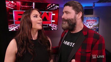 Mick Foley stands up to Stephanie McMahon - Raw, Feb
