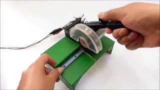 Mini elektrikli testere yapımı