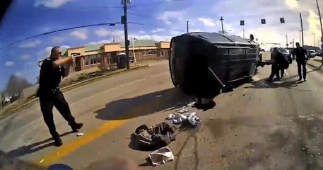 Intense Moment Brooklyn Police Arrest Man After High Speed Chase