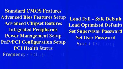 إعدادات البيوس الجزء الخامس