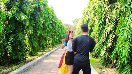 Superman & Batman Prank Super Girl Spiderman w  Frozen Elsa Massage Baby Snow White Superhero fun