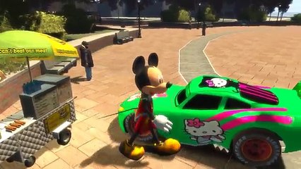 Nursery Rhymes My little Pony McQueen Colors Mickey Mouse & Spiderman