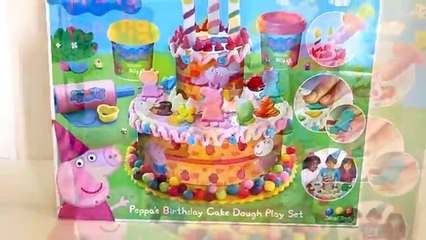 Play Doh Peppa Pig Ice Cream Birthday Cake