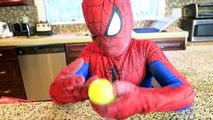 Spiderman Loses His Costume! w/ Spiderman vs Joker vs Pink Spidergirl - Fun Superheroes :)