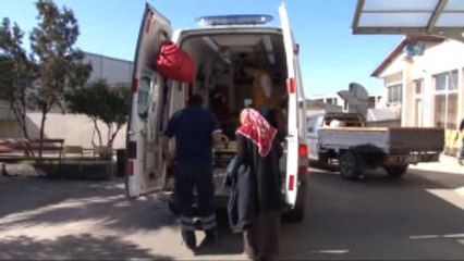 Çatıdan Düşen Yaşlı Adam Yaralandı