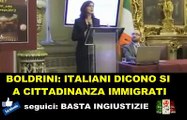 Bodrini chiede di dare cittadinanza agli immigrati