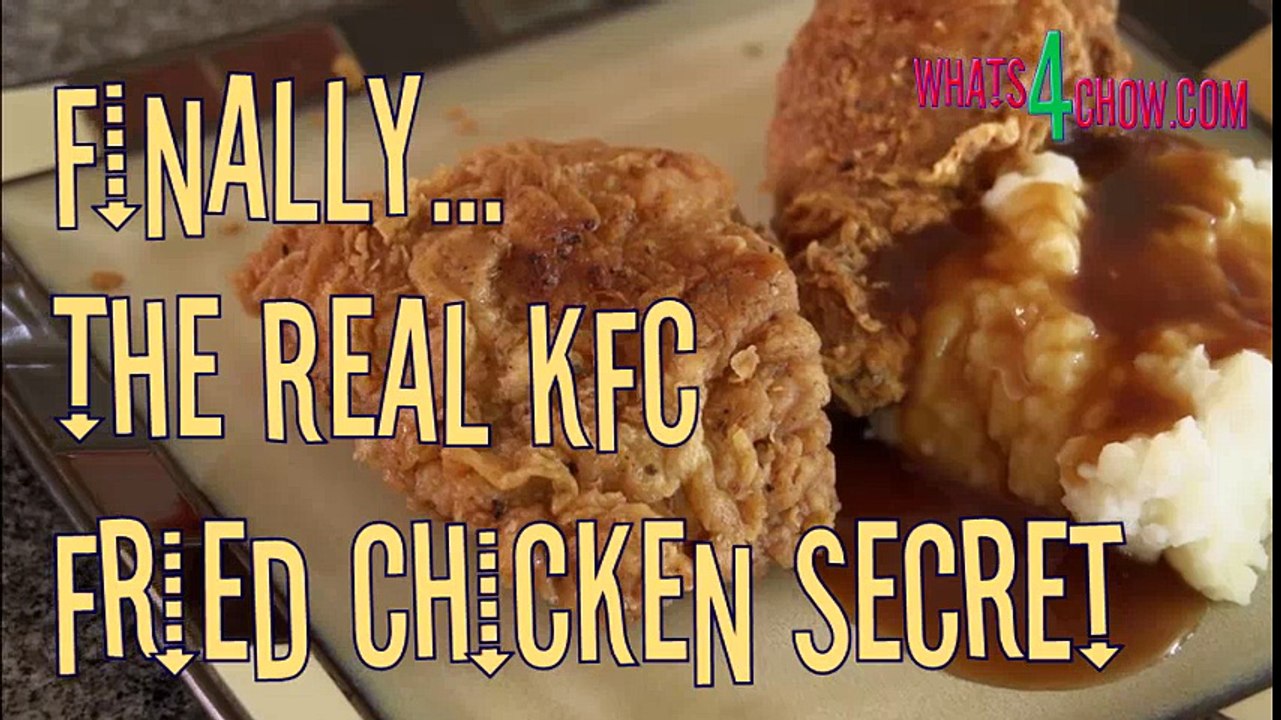 KFC Fried Chicken Secret Recipe Original Recipe / Secret Ingredients