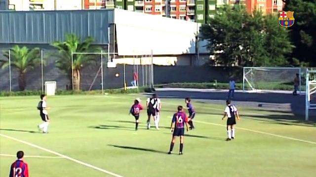 COMPILATION- Leo Messi top skills during Barça Youth Academy
