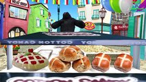 Hot Cross Buns - English Nursery Rhymes - Cartoon/Animated Rhymes For Kids