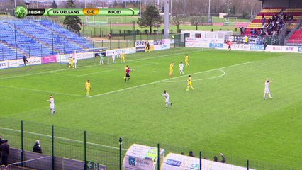J28 : US Orléans - Chamois Niortais FC (1-1)