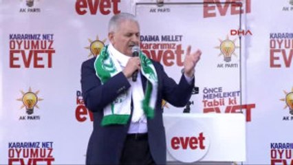 Bingöl Başbakan Yıldırım Asil Milletimiz Bizi Parçalamaya Çalışanlara Gereken Dersi Verecek