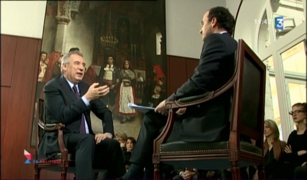 François Bayrou, invité de Dimanche en politique sur France 3 Aquitaine - 050317