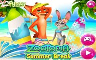Zootopia Summer Break - Judy Hopps and Nick Wilde Dress Up Game for Kids