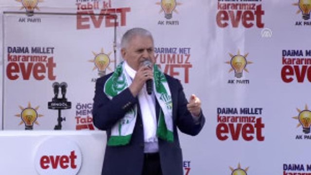 Başbakan Yıldırım: Bu Anayasa Değişikliğine Fetö de Karşı PKK da Karşı