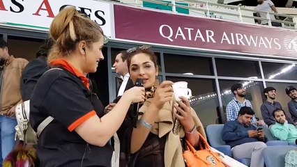 Meera Exclusive Interview with 106 FM Anchor Enjoying Pakistan Super League