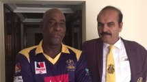 Sir Vivian Richards wishes luck to Gladiators, Zalmi for PSL final