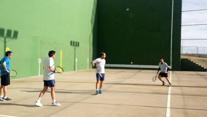 Frontenis 2ªA Rivas vs Conce 1ª partida video 1