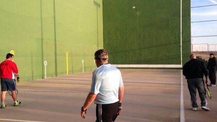 Frontenis 2ªA Rivas vs Conce 3ª partida video 1