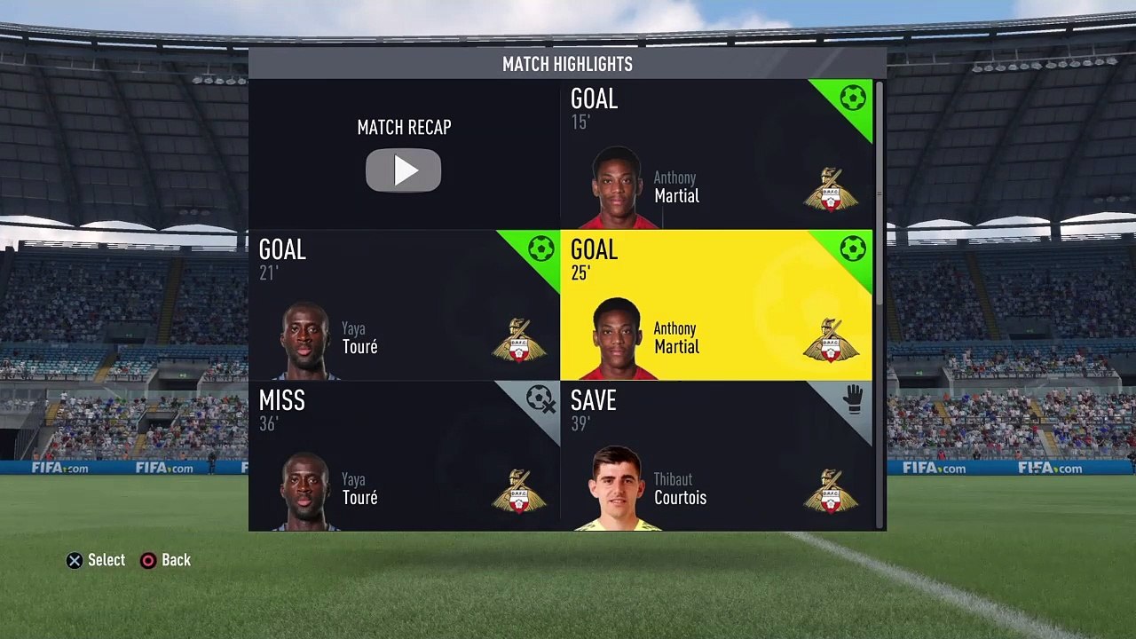 Fifa pre pressure goals