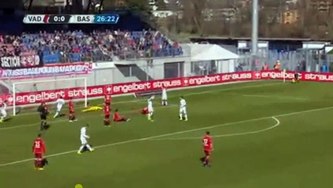 Zuffi Goal - Vaduz vs Basel  1-1  05.03.2017 (HD)