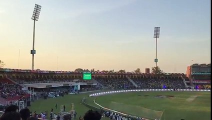 Gaddafi Stadium in evening | PSL Final at Lahore