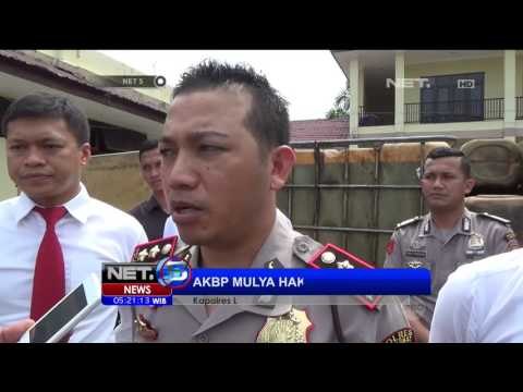 93 Ton Minyak Mentah Ilegal Dari 11 Kendaraan Disiti Polres Langkat Saat Razia - NET5