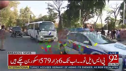 Exclusive Footage of Teams heading towards Gaddafi Cricket Stadium