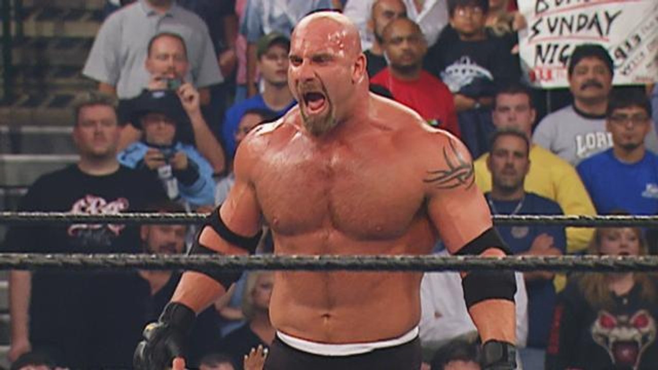 WWE Goldberg VS Randy Orton Match & Triple H Attacks Goldberg