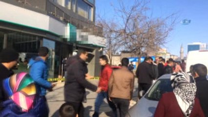 Erzurum'da Güpegündüz Banka Soygunu Girişimi