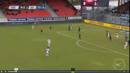 Ferreira Goal - FC Sion vs St. Gallen 1-2 05.03.2017 (HD)