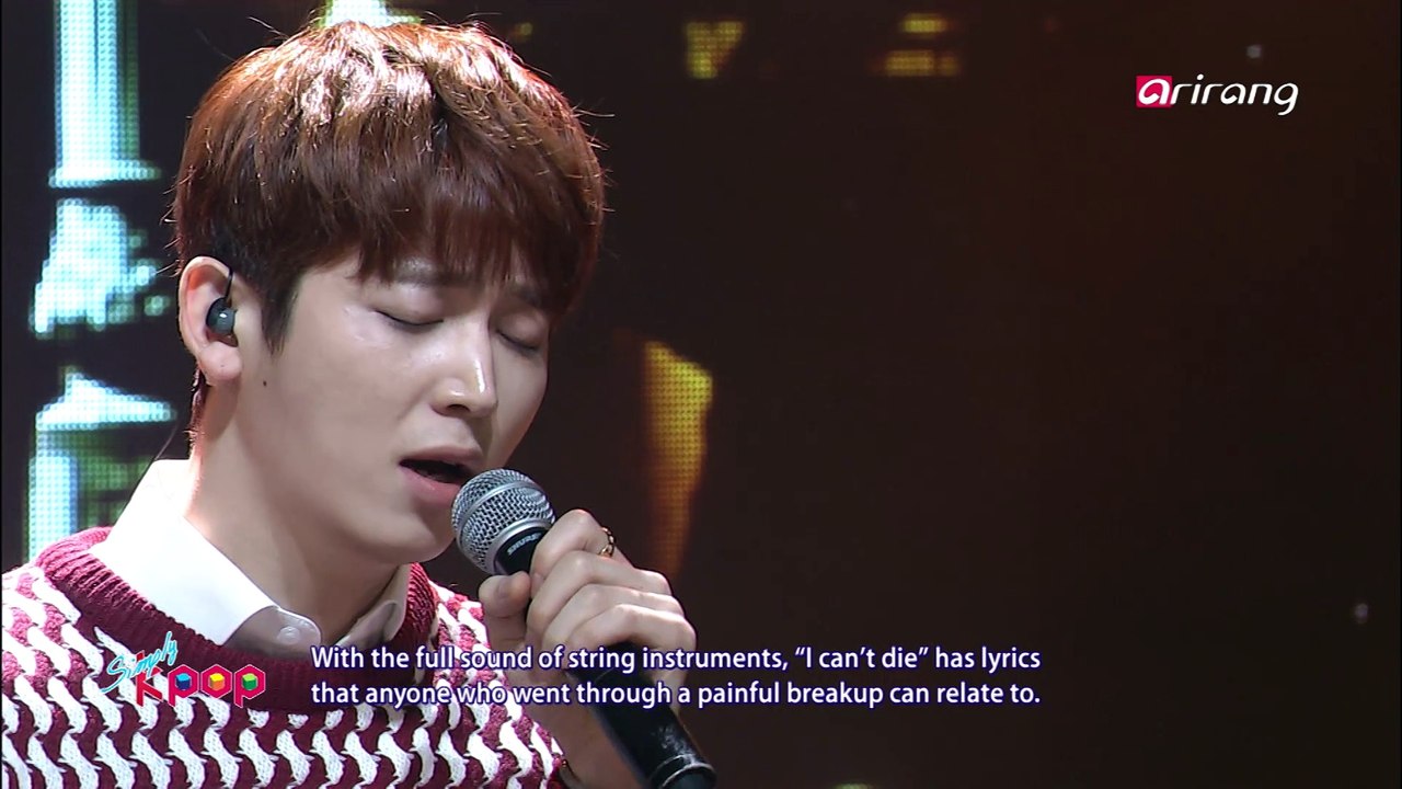 [Simply K-Pop] Shin Hyun Woo(신현우) _ I can't die(죽지못해 살아) _ Ep.254 _ 030317