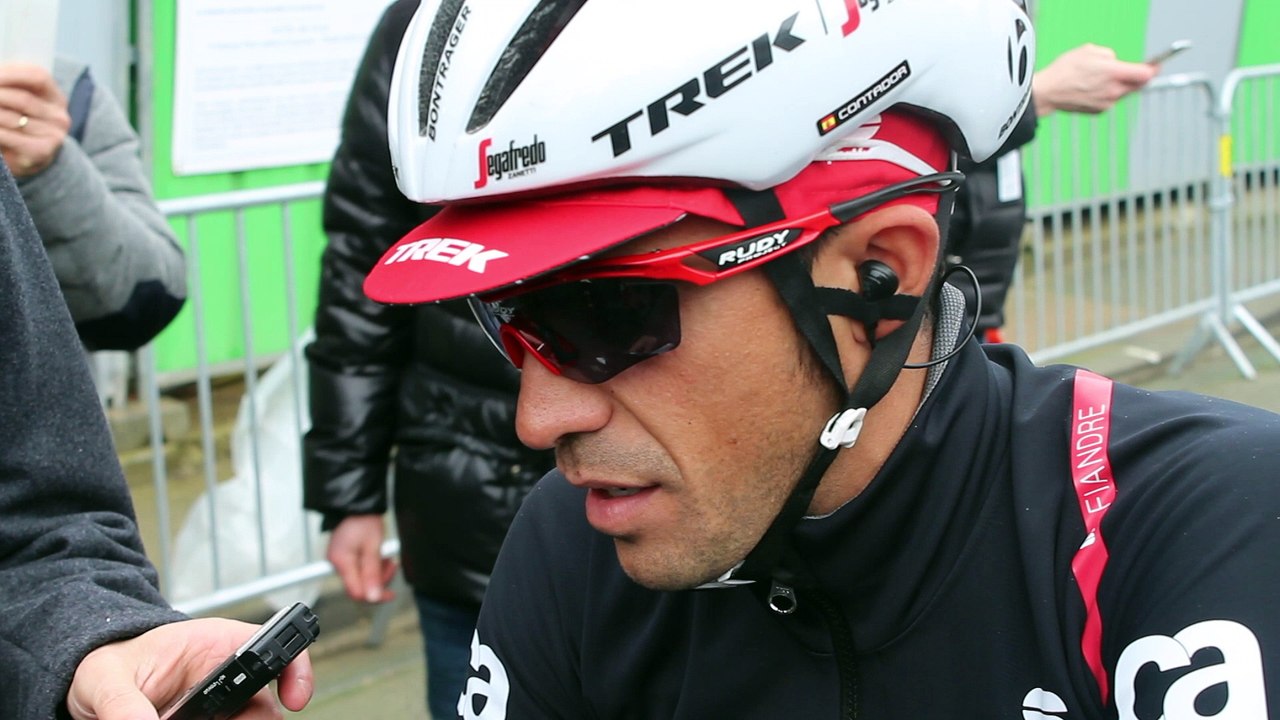 Paris-Nice 2017 - Alberto Contador : "Je suis encore un peu malade mais je me sens de mieux en mieux"