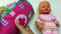 Baby Doctor Newborn Check Up Nenuco Baby Doll Hospital Visit Toy Videos Doctor Play Set