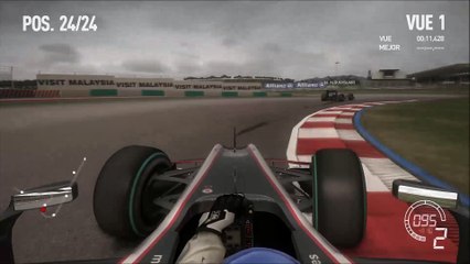 F1 2010 // HRT F1 Team/ GP Malasia - Clasificación