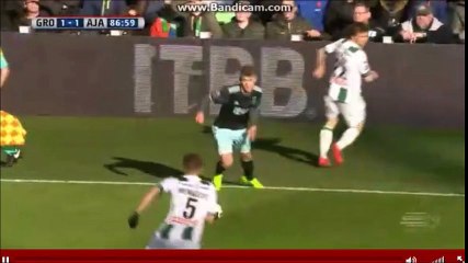 Samir Memisevic Red Card For Dangerous Tackle vs Ajax!