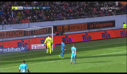 Benjamin Moukandjo Goal HD - Lorient 1-4 Marseille - 05.03.2017