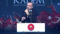 Cumhurbaşkanı Erdoğan Kadın ve Demokrasi Buluşması Programında Konuştu - 3