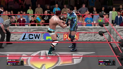 GWF Vendetta 2/19/17 GWF Millennium Title (c) Johnny Strife v. Sugar Shane Titus