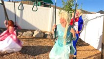 Frozen Elsa Breaks Frozen Annas Heart!! Harley Quinn alliance with Elsa Best Friends in r