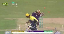 Khushdil Shah Wicket - Stumped by Sarfaraz Ahmed, Bowled by Hassaan Khan [85-4] - HBL PSL Final 2017 [HD]
