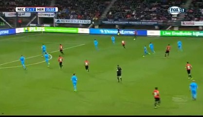 Julian von Haacke Goal HD - Nijmegen	1-1	Heracles 05.03.2017