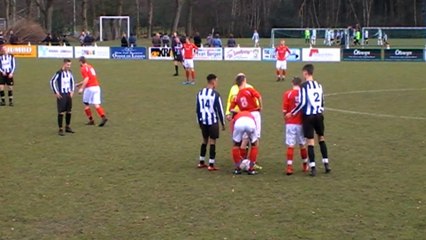 Andre Jansen match de foot mars 4, 2017 en Hollande