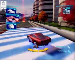 Cars 2 Game - Daredevil Lightning McQueen - Terminal Sprint - Disney Car Games