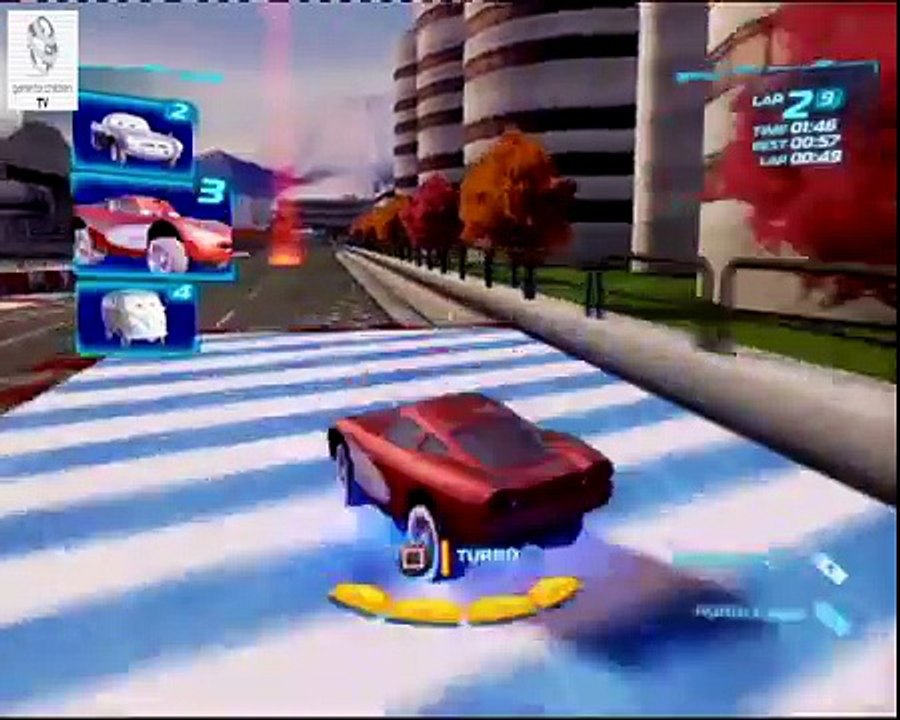 Cars 2 Game - Daredevil Lightning McQueen - Terminal Sprint - Disney Car Games