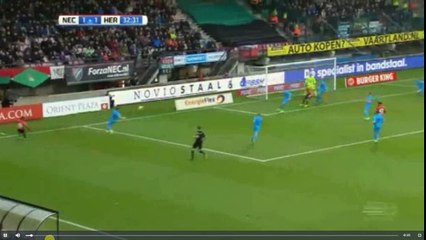 Heinloth Goal - Nijmegen vs Heracles 2-1 05.03.2017 (HD)
