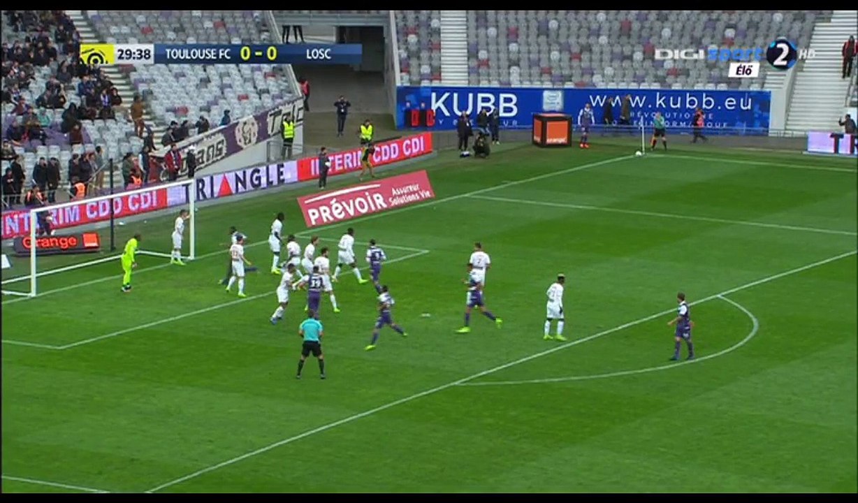 Christopher Jullien Goal HD - Toulouse 1-0 Lille - 05.03.2017